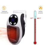 Mini Chauffage électrique Soufflant 500w – Image 4