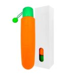Parapluie pliant pour enfants forme carotte – Image 5