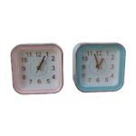 Réveil analogique carré