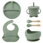 Ensemble e couverts bébé en silicone – Image 6