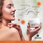 Crème de Jour Hydratante Anti-Rides SPF 30 – DERMATRUST avec Brume offerte – Image 2