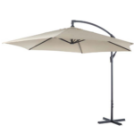 Parasol Déporté Ø 300cm avec Base Métallique