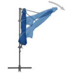 Parasol Déporté Ø 300cm avec Base Métallique – Image 2