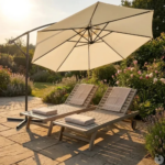 Parasol Déporté Ø 300cm avec Base Métallique – Image 4