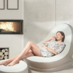 Fauteuil Gonflable Ultra Lounge avec Repose-Pieds