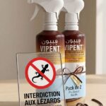 Lot de 2 Sprays Répulsifs Anti-Lézard vipent