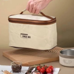 Pack 4 Boîtes à Lunch Ronds avec Sac Isotherme – Image 2