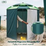 Parasol de Plage avec Rideau – Image 4