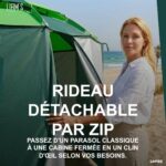 Parasol de Plage avec Rideau – Image 3