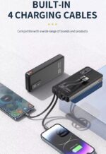 Power Bank 20000 mAh 22.5W –  Câbles Intégrés 4-en-1 – Image 7