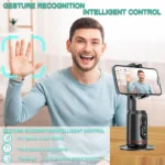 Support Téléphone Rotatif 360° avec Suivi Automatique de Visage – Image 3