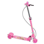 Trottinette Pliable avec Frein et Roues Lumineuses LED – Image 2