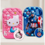 Trousse Scolaire Motif 3D Relief pour Filles & Garçons