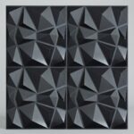 Lot de 8 Panneaux Mural 3D Diamant
