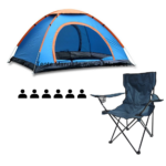 Tente 6 places + 1 chaise pliante