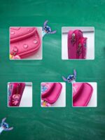 Grande Trousse Scolaire Stitch Avec Porte-Clés Offert – Image 3
