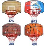 Grand Panneau de Basket Mural 80 x 60 cm – Panier & Filet Inclus