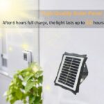 Applique Murale Solaire Carrée 8 LED Multi-Directions  YC-SW2801-8 – Image 4