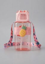 Gourde pour Enfants Stitch avec Paille et Sangle d'Épaule – Image 2