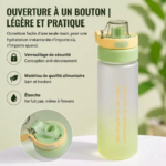 Gourde Sport 550ml avec Paille & poigné – Image 3