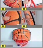 Grand Panneau de Basket Mural 80 x 60 cm – Panier & Filet Inclus – Image 4