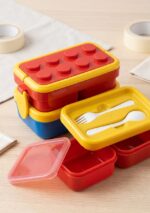 Lunch Box Lego 3D Enfant (avec Couverts)