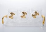 Plateau avec 3 Verrines en Plastique Alimentaire – Image 2