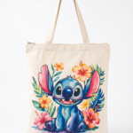 Tote Bag Blanc Dessin Animé