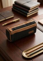 Trousse Scolaire Élégante Double Compartiment