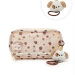Trousse Scolaire "Cute Dog" – Avec Porte-Clés Peluche Chiot