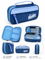Trousse Scolaire Multifonction "Hello Smile" – Image 7