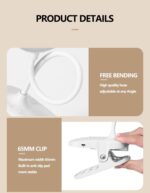 Veilleuse Tactile Rechargeable avec Bras flexible & Pince – Image 5