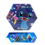 Coffret de Peinture et Dessin Stitch - 46 Pièces