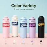 Gourde Isothem en Acier Inoxydable "YOUNG" 650ml – Image 2