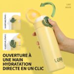 Gourde Isotherme en Inox LEAR 420 ml – Image 2
