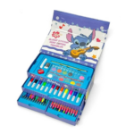 Coffret d'Art et de Dessin Enfant 54 Pièces - Stitch