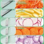 Coupe-Légumes et Mandoline Réglable Multi-Coupes – Image 2