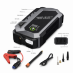 Démarreur Saut de Voiture 4 en 1 avec Compresseur d'Air et Powerbank – Image 6
