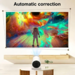 Mini Vidéo projecteur Android avec 2 Manettes Sans Fil (2 en 1) – Image 3