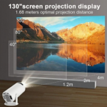 Mini Vidéo projecteur Android avec 2 Manettes Sans Fil (2 en 1) – Image 4
