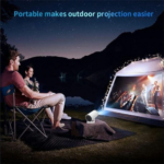 Mini Vidéo projecteur Android avec 2 Manettes Sans Fil (2 en 1) – Image 7