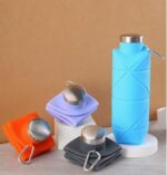 Gourde Pliable en Silicone avec Mousqueton – 700 ml – Image 5