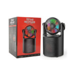 Haut Parleur Sans Fil Sing-e ZQS1440 Avec Ventilateur RGB Noir – Image 2
