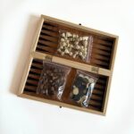 Jeu de Société 3 en 1 en Bois - Échecs, Dames et Backgammon – Image 6