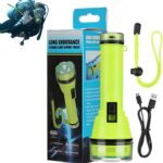Lampe de Plongée Sous-Marine LED Rechargeable XQ-Q14