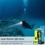 Lampe de Plongée Sous-Marine LED Rechargeable XQ-Q14 – Image 4