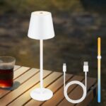 Lampe de Table Portable Sans Fil Rechargeable 3 Modes – Image 4