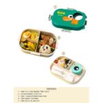 Lunchbox Hello Dino Double Étage avec Couverts et Pot à Sauce – Image 4
