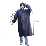 Manteau Imperméable Réfléchissant Taille Standard - Unisexe – Image 3