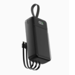 Power Bank Aspor A317 avec Câbles Intégrés - 30 000 mAh